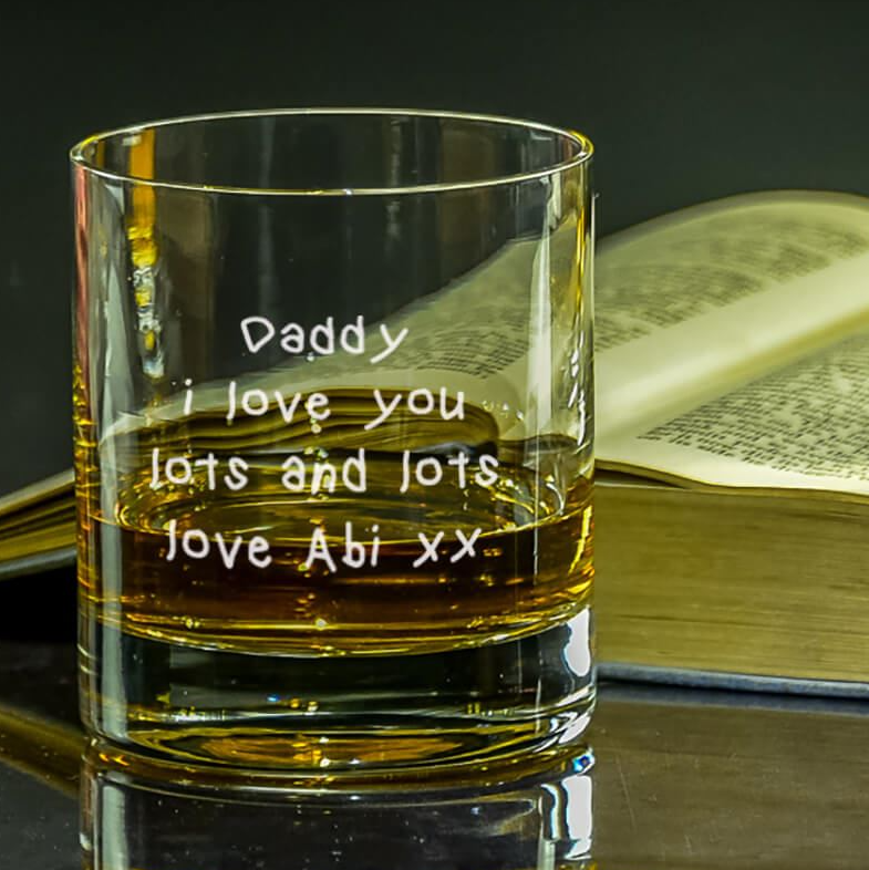 Personalised Glass Gifts for Father’s Day